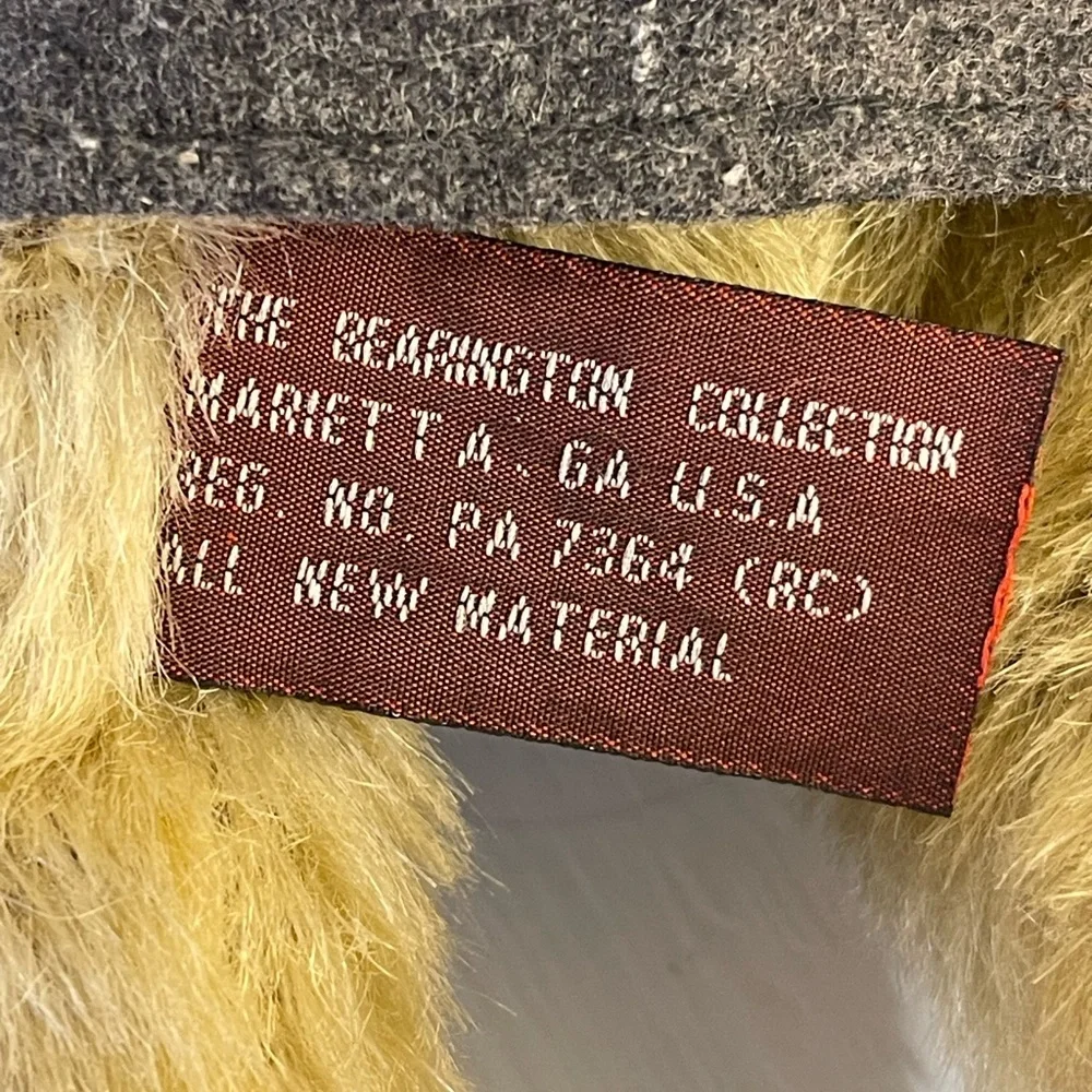 Limited Edition Bearington Teddy Bear with Glasses - Picture 5 of 7